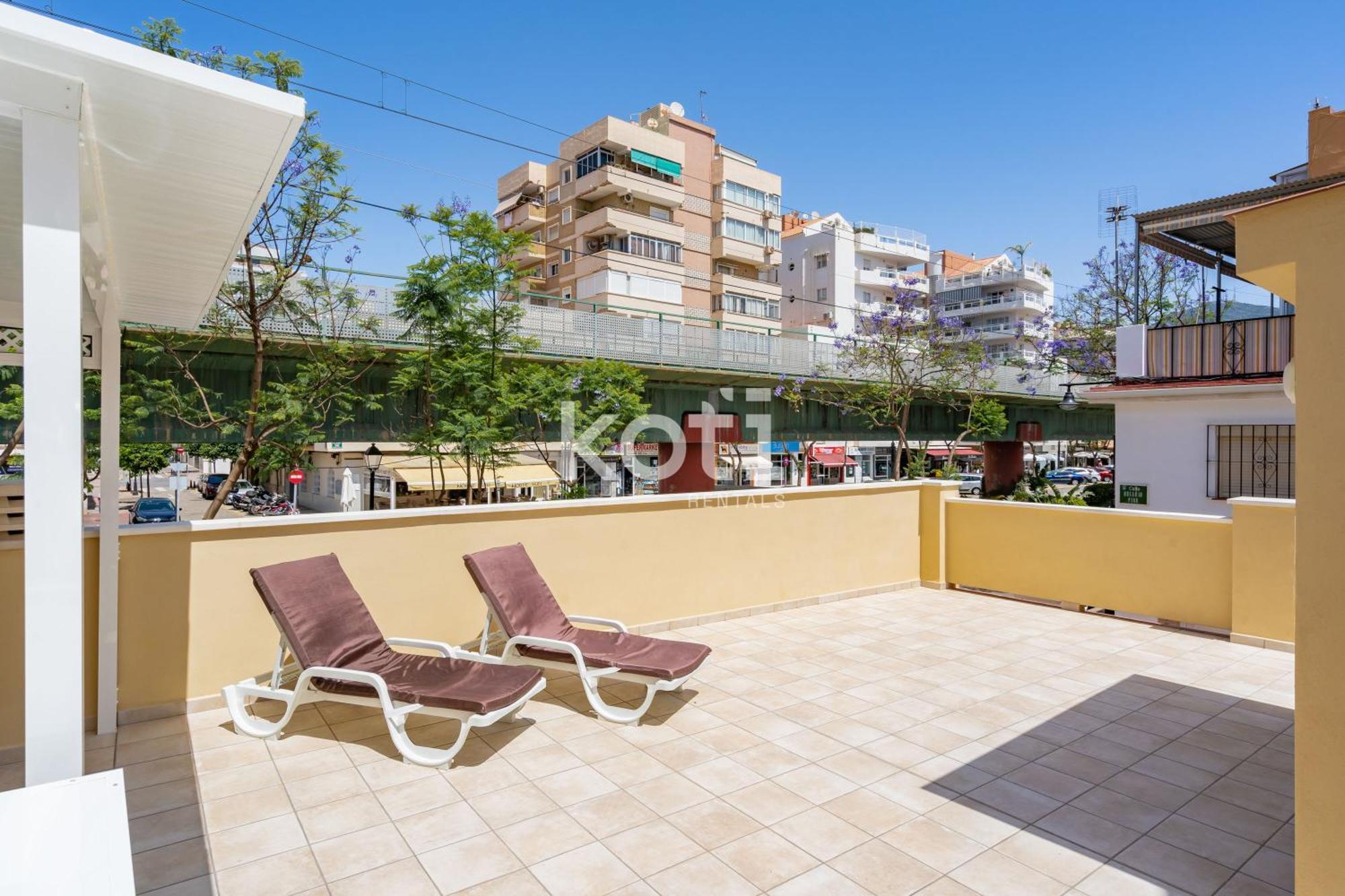 Koti - Casita Rosario Pino Rooftop Y Bbq Дом отдыха Фуэнхирола